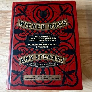 Wicked Bugs by Amy Stewart - Red & Black Decorative Hardcover